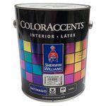 Pintura Látex Satinado Interior ColorAccents Rojo Real 1 L