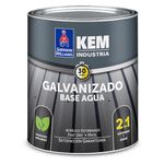 Pintura Galvanizado Base Agua Negro 1 L