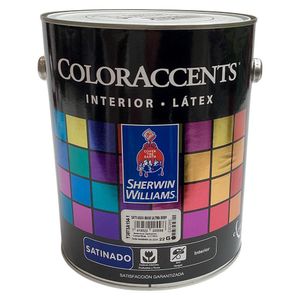Pintura Látex Satinado Interior ColorAccents Ultra Deep 1 L