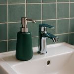 Dispensador de Jabón Eco Vanity Verde Oscuro