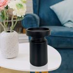 Portavelas Decorativo Negro