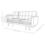 Sofa-Cama-con-Apoya-Brazos-Gris---Z