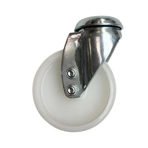 Rueda Polipropileno 3 Plg Giratoria con Espiga 90 Kg