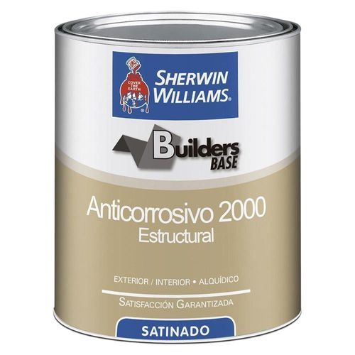 Anticorrosivo Alquídico Satinado Builders Base Verde 1 L