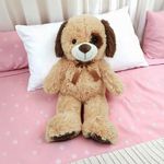 Peluche-Perro-Beige-de-60-Cm-Suave-y-Abrazable