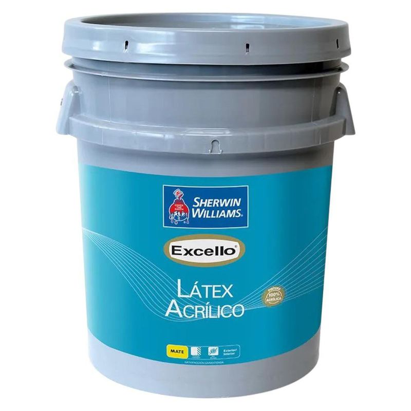 Pintura Látex Acrílico Excello Mate Azul Infinito 19 L