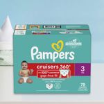 Pañal Cruisers 360° Talla 3 78 Uds - Pampers