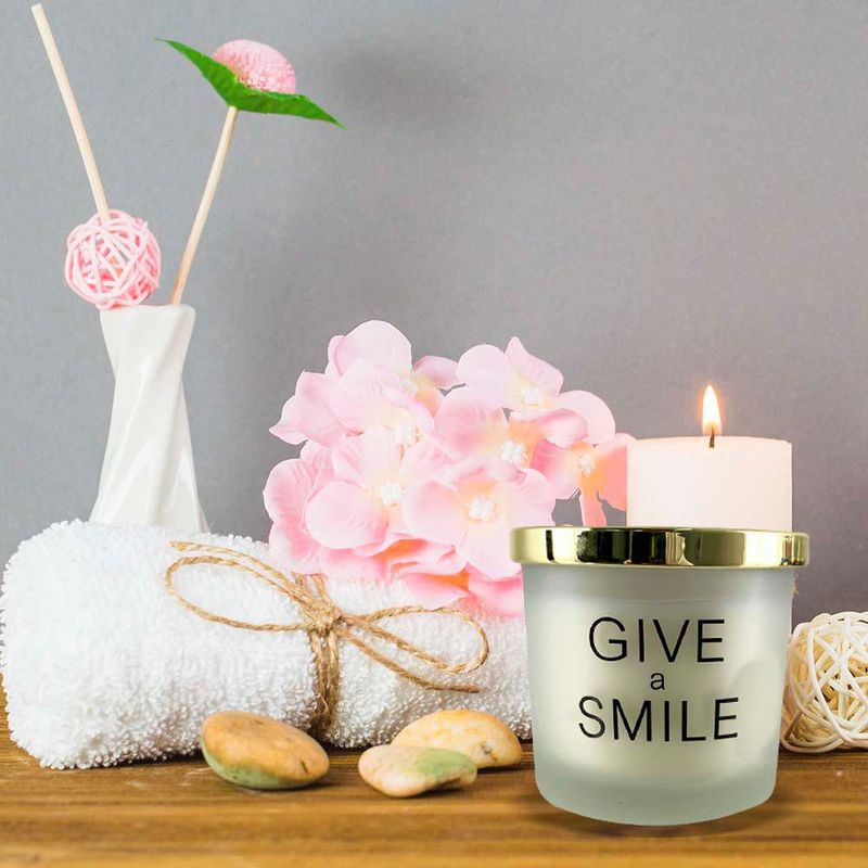 Vela Give A Smile Aromas Surtidos 8.5x8.5x7.5 Cm - Concepts