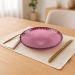 Plato-de-Vidrio-para-Postre-Burgundy-8.3-Plg
