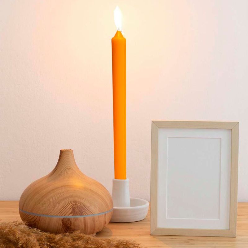 Vela Larga Miel 30 Cm