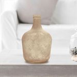 Garrafa de Vidrio Beige