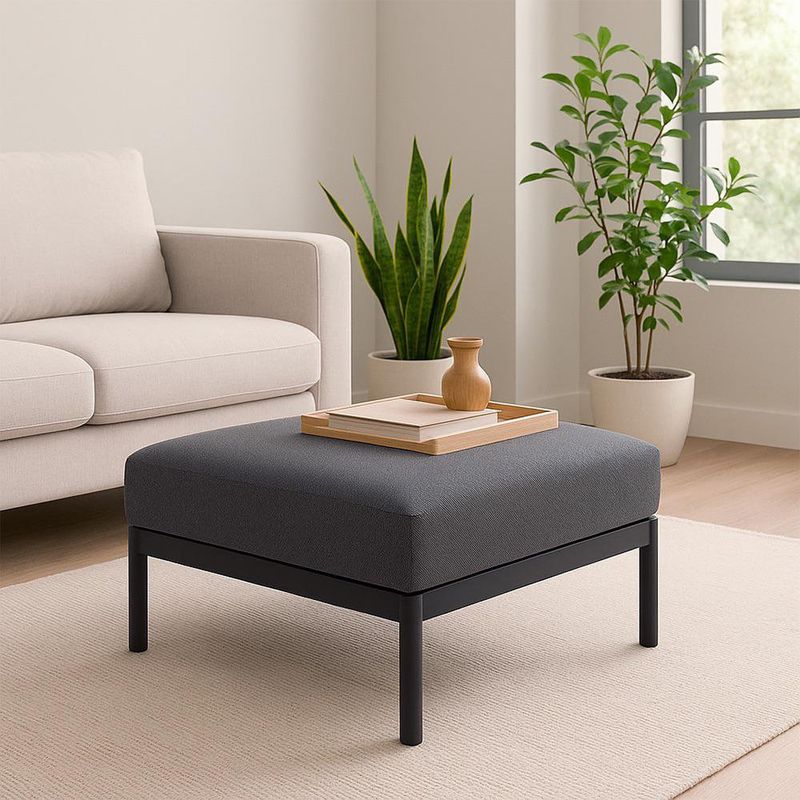 Sillón Auxiliar Alu de Color Negro Idun