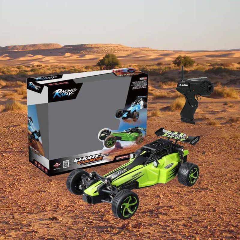 Carro De Carreras A Control Remoto Multicolor - Blast Track