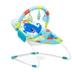Silla Mecedora Infantil Ballena Celeste