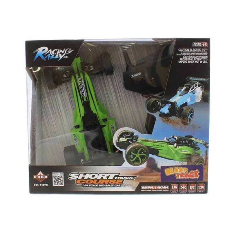Carro De Carreras A Control Remoto Multicolor - Blast Track