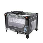 Corral Cuna Convertible Diseño Madison Color Gris