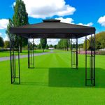 Toldo para Exterior con Columnas Metálicas