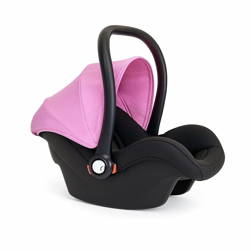 Carruaje Travel System Lucca Rosado y Negro