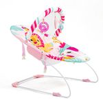 Silla Mecedora Infantil León Rosado