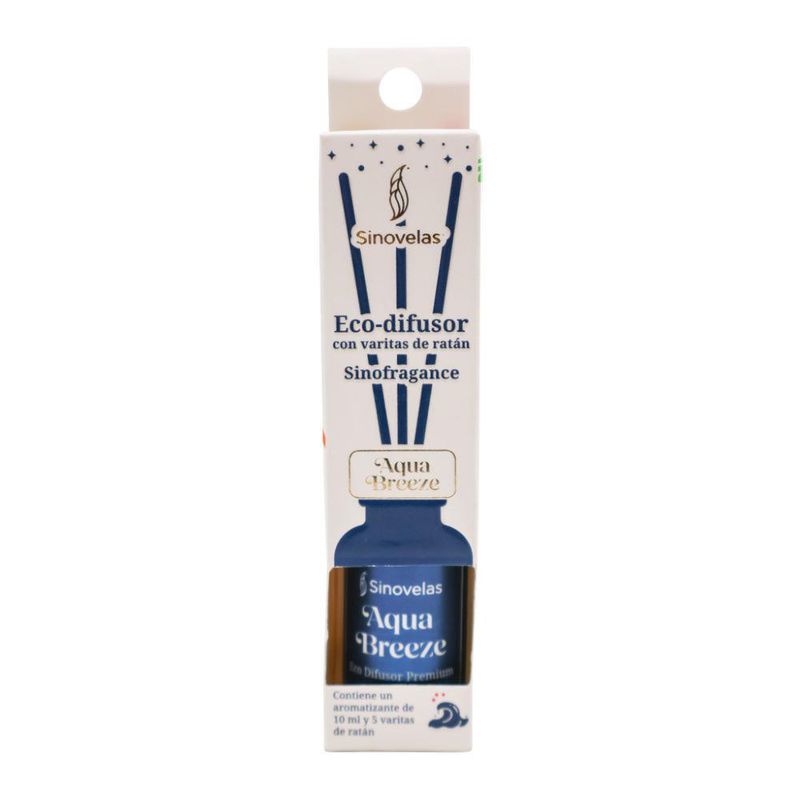 Difusor Mini con Varitas Aroma Aqua Breeze