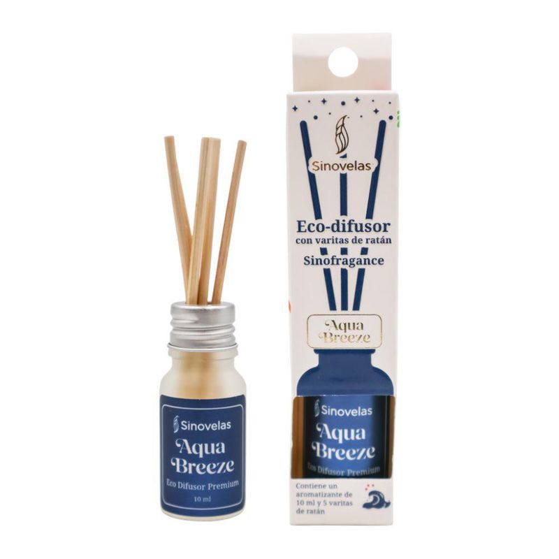 Difusor Mini con Varitas Aroma Aqua Breeze