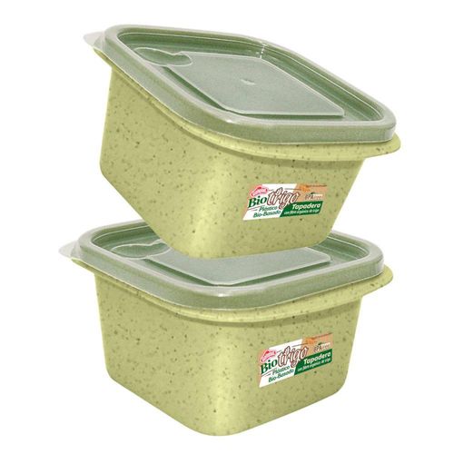 Set de 2 Herméticos Medianos Verde