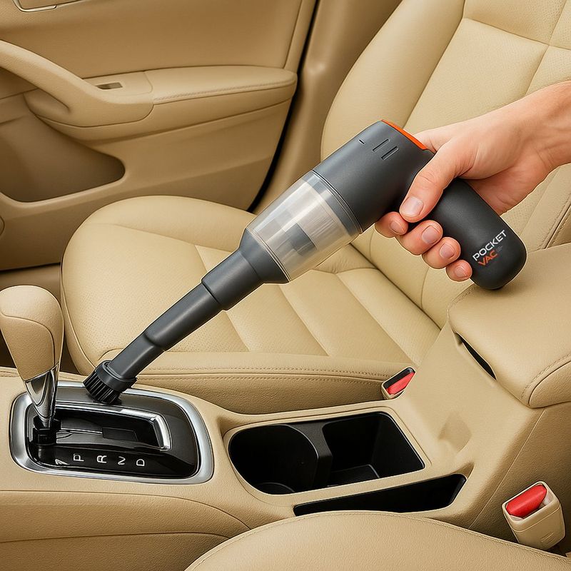 Aspiradora de Mano Inalámbrica Pocket Vac