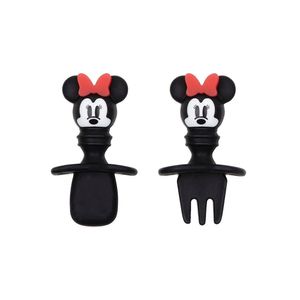 Cubiertos de Silicón Chew con Minnie 2 Pzas