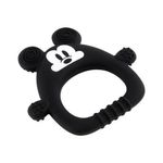 Mordedera de Silicón Mickey Classic Negra