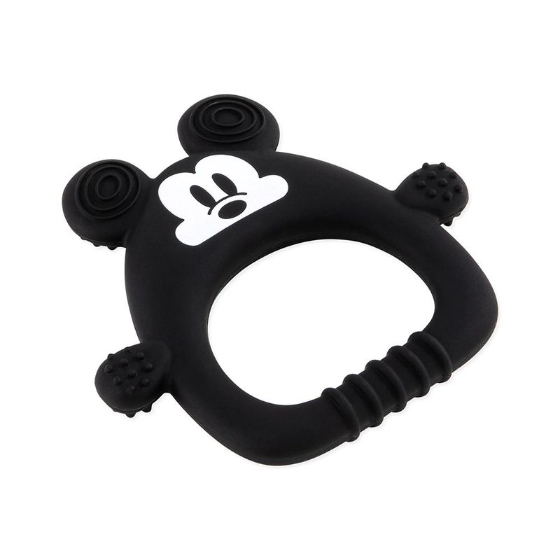 Mordedera de Silicón Mickey Classic Negra