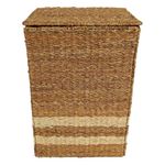 Cesto de Ropa Rectangular Natural