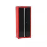 Gabinete Metálico para Taller Rojo con Negro 188x81x46 Cm