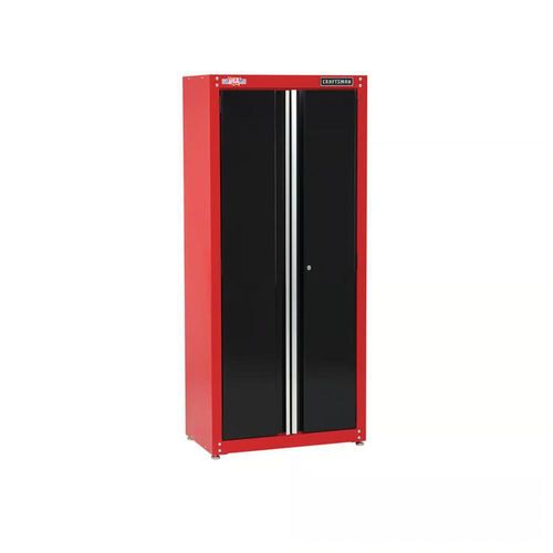 Gabinete Metálico para Taller Rojo con Negro 188x81x46 Cm