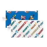 Bolsas Reusables para Snack Mickey y Amigos 2 Pzas