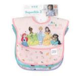 Baberos Impermeables Tipo Princesas Disney 3 Pzas