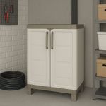 Gabinete-Bajo-con-Puertas-Dobles-Curver-Beige