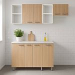 Juego de Gabinetes para Cocina Blanco