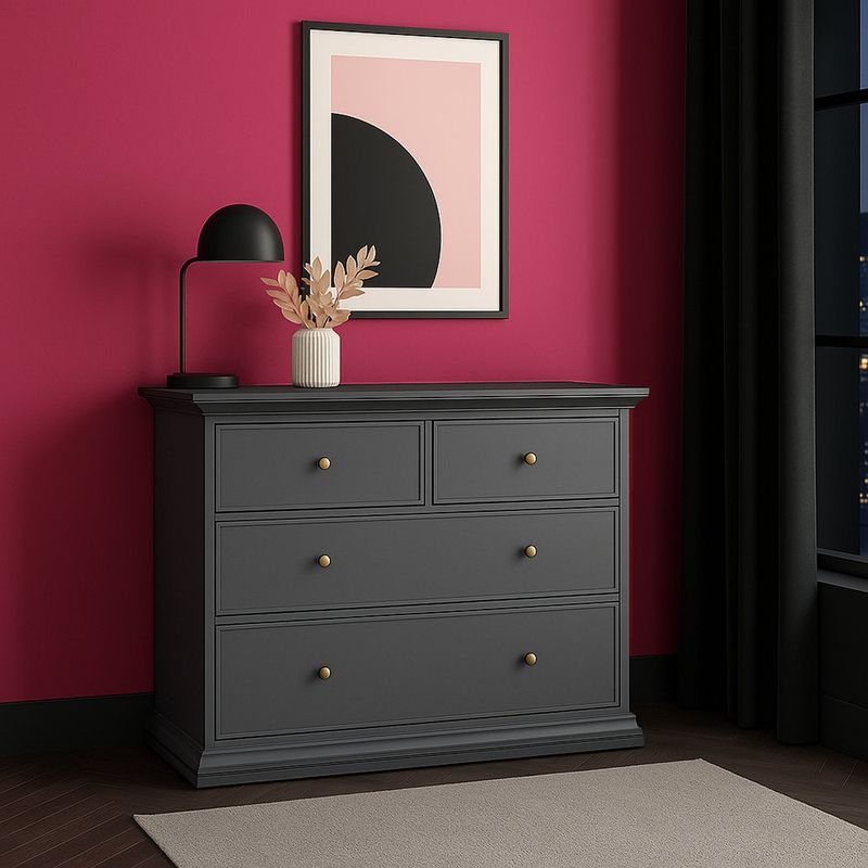 Gavetero-Monet-Gris-Mate-de-4-Gavetas