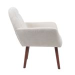 Sillón Piro Tapizado Gris