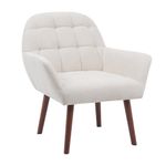 Sillón Piro Tapizado Gris