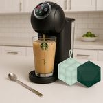 Kit de Cafetera Genios Plus + Vaso, Cuchara y Moldes de Hielo + Capsulas
