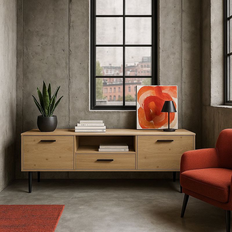 Rack para TV Dan Café Claro