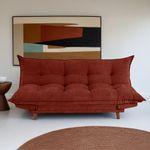 Sofá Cama Pillow Terracota
