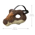 Máscara de Dinosaurio con Mandíbula Móvil