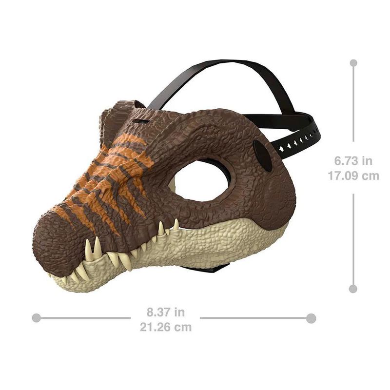 Máscara de Dinosaurio con Mandíbula Móvil