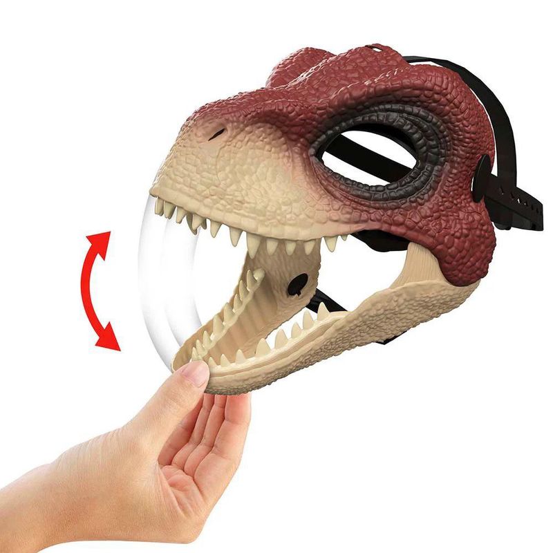 Máscara de Dinosaurio con Mandíbula Móvil