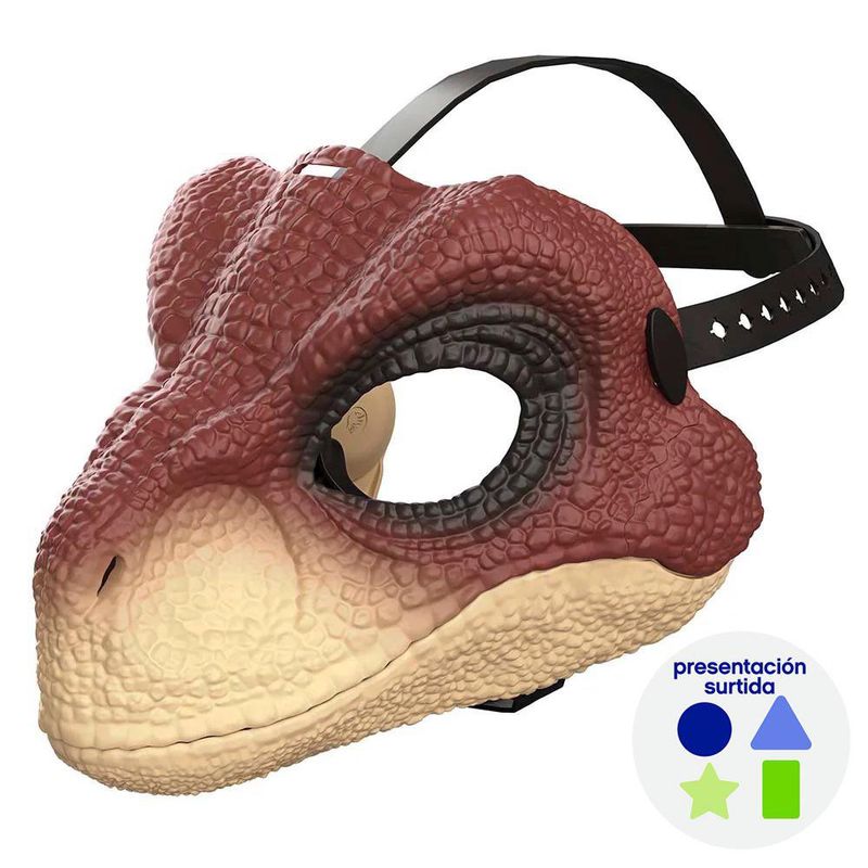 Máscara de Dinosaurio con Mandíbula Móvil