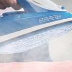 Plancha de Vapor con Golpe de Vapor Verde
