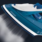 Plancha de Vapor con Golpe de Vapor Verde