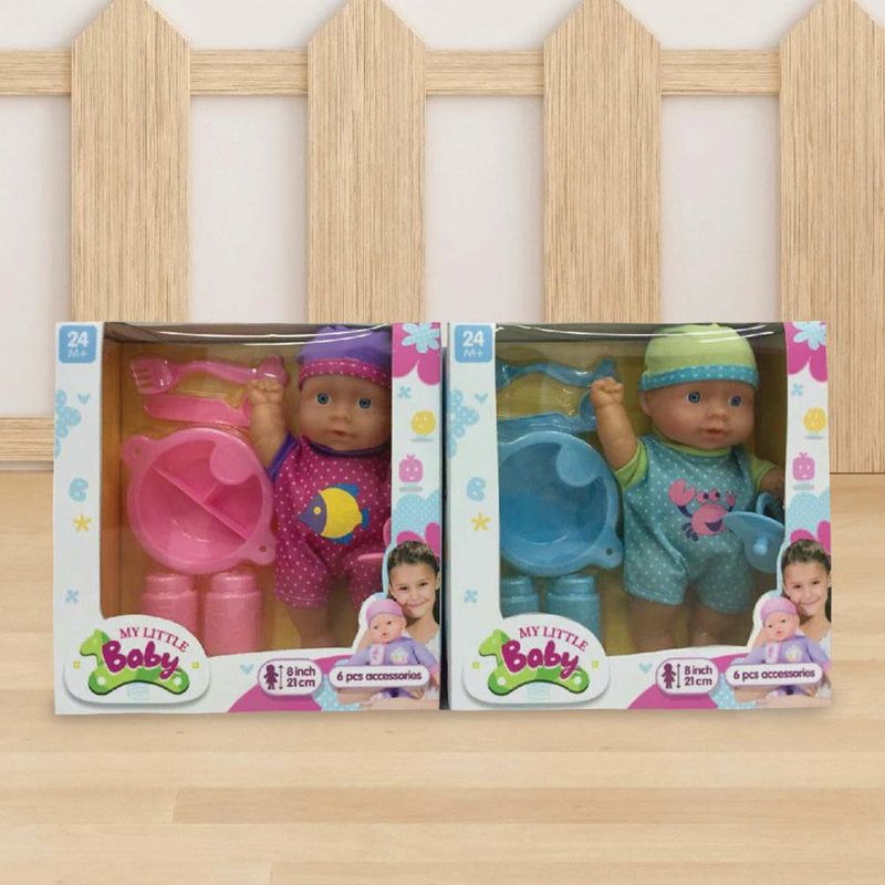 Muñeca-con-Accesorios-8-Plg-Diseños-Surtidos